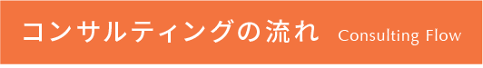 flow コンサルティングの流れ
