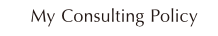 my consultant policy